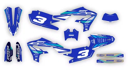 Yamaha WR250F 2015-2019 WR450F 2016-2018 WRF Graphics Decals Stickers kit set