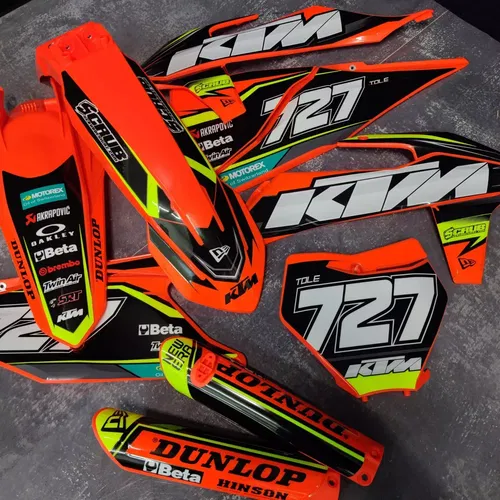 Plastics + Graphics KTM 2019 2020 2021 2022 XC XC-F SX SX-F 125 250 300 450