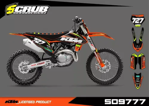 Plastics + Graphics KTM 2019 2020 2021 2022 XC XC-F SX SX-F 125 250 300 450