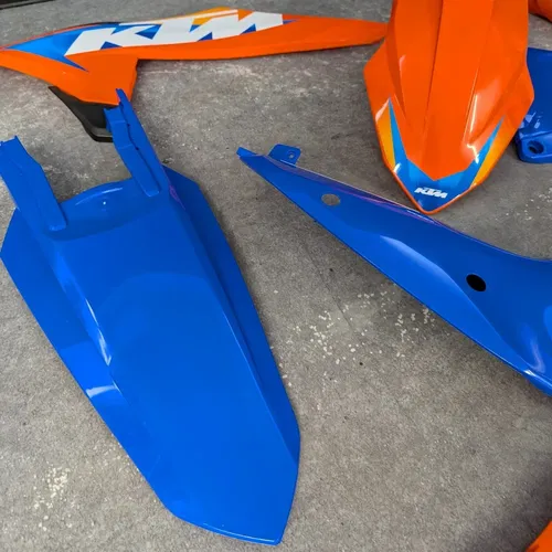 Restyle Plastics Kit + Decals KTM 2023 2024 2025 SX SX-F + Fork guards