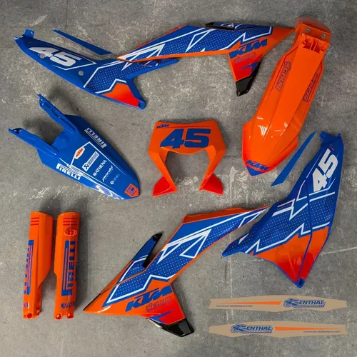 Plastics + Graphics KTM 2024 2025 EXC EXC-F XC-W XCF-W * CUSTOM MATTE *