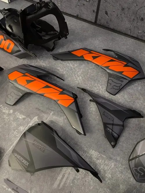 Plastics + Graphics KTM 2013 2014 XC XC-F SX SX-F Matte