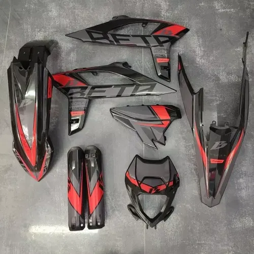 Plastics + Graphics applied Beta RR 2020 2021 2022 decals stickers