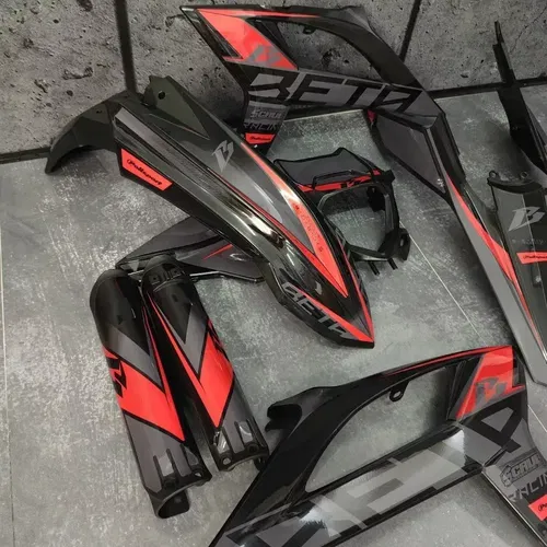 Plastics + Graphics applied Beta RR 2020 2021 2022 decals stickers