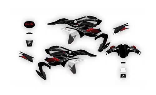 BMW R 1300 GS 2023 2024 2025 Graphics decals stickers kit