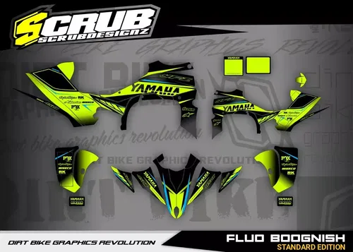 Graphics decals stickers Yamaha YFZ 450R Quad 2014-2025