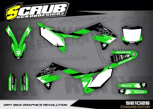 Graphics Kawasaki KX450 2019-2023 KX250 2021-2024 KXF Decals Stickers kit