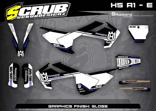 Plastics + Graphics Husqvarna TC85 2018-2024