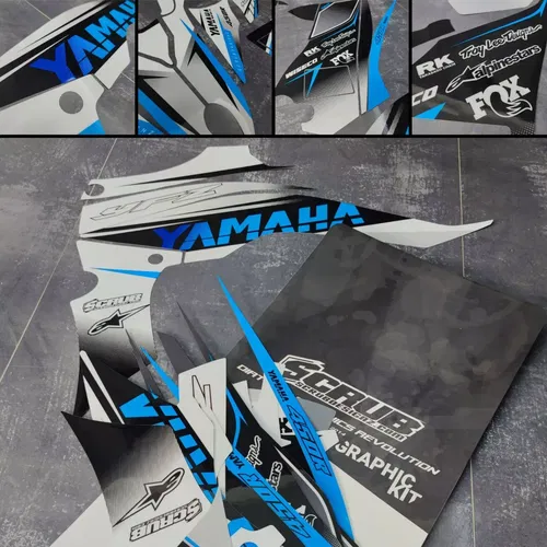 Graphics decals stickers Yamaha YFZ 450R Quad 2014-2025