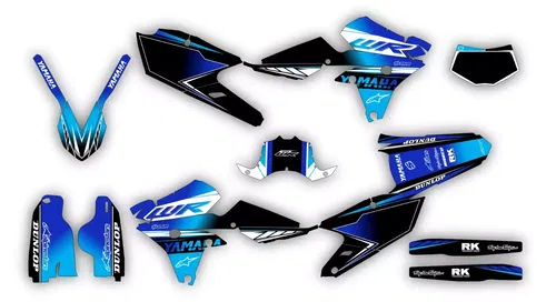 Yamaha WR250F 2015-2019 WR450F 2016-2018 WRF Graphics Decals Stickers kit set