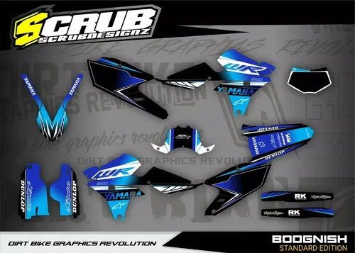Yamaha WR250F 2015-2019 WR450F 2016-2018 WRF Graphics Decals Stickers kit set