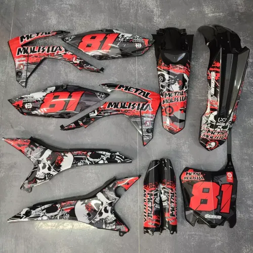 Plastics + Graphics Honda CRF450R 2013-2016 CRF250R 2014-2017