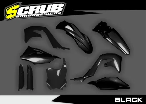 Plastics + Graphics Kawasaki KX450 2019-2023 KX250 2021-2024 KXF