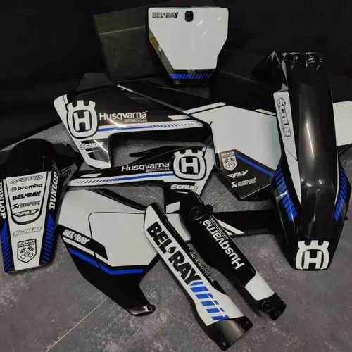 Plastics + Graphics Husqvarna TC85 2018-2024 applied