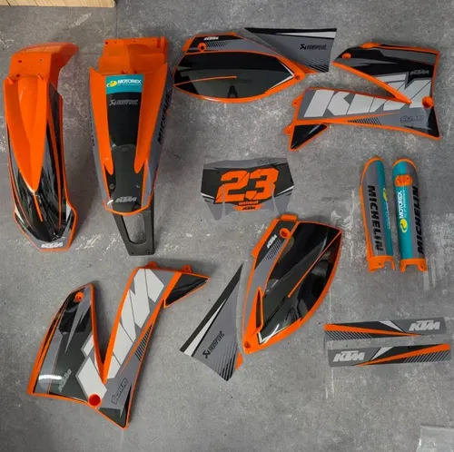 Plastics + Graphics KTM 1999-2004 LC4 SC SXC Enduro 620-660