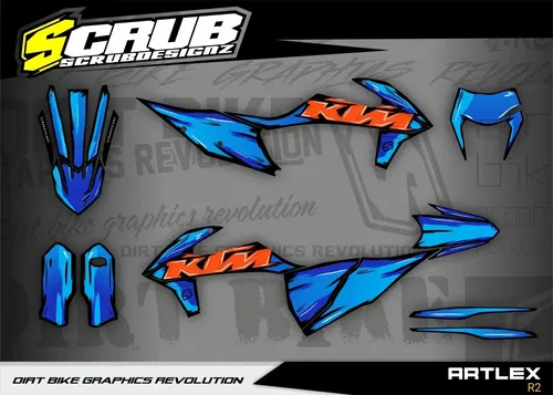 Plastics + Graphics KTM 2020 2021 2022 2023 XC-W XCF-W EXC EXC-F