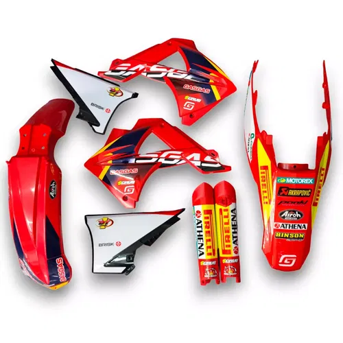 Plastics + Graphics GAS GAS EC 2011 2-Stroke + 2011-2013 4-Stroke