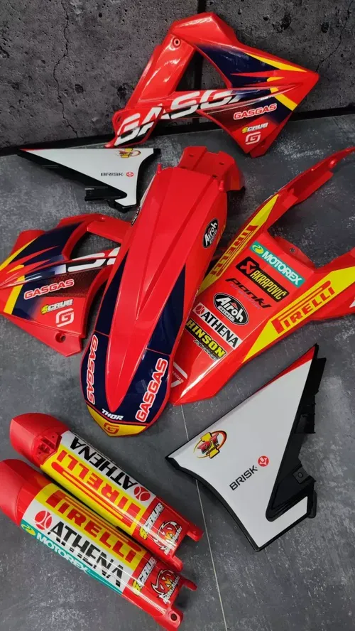 Plastics + Graphics GAS GAS EC 2011 2-Stroke + 2011-2013 4-Stroke