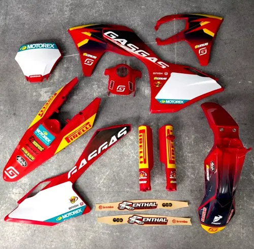 Plastics + Graphics GAS GAS MC MC-F 2024 2025 Factory replica