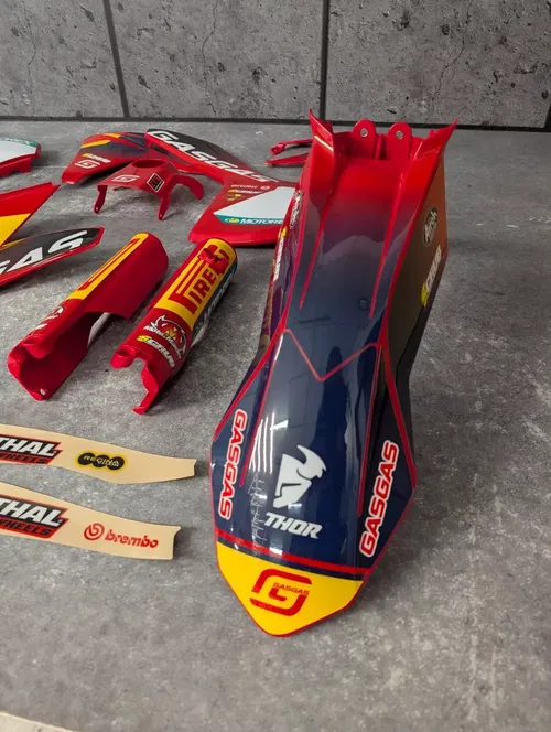 Plastics + Graphics GAS GAS MC MC-F 2024 2025 Factory replica