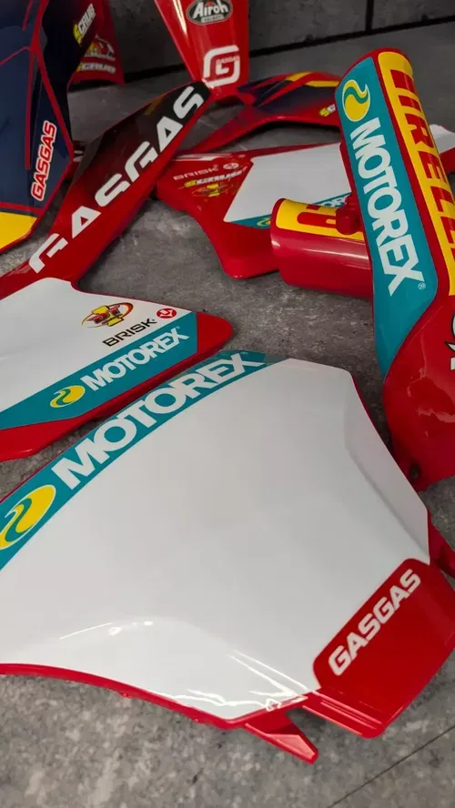 Plastics + Graphics GAS GAS MC MC-F 2024 2025 Factory replica