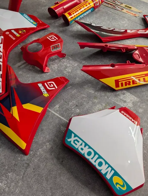 Plastics + Graphics GAS GAS MC MC-F 2024 2025 Factory replica