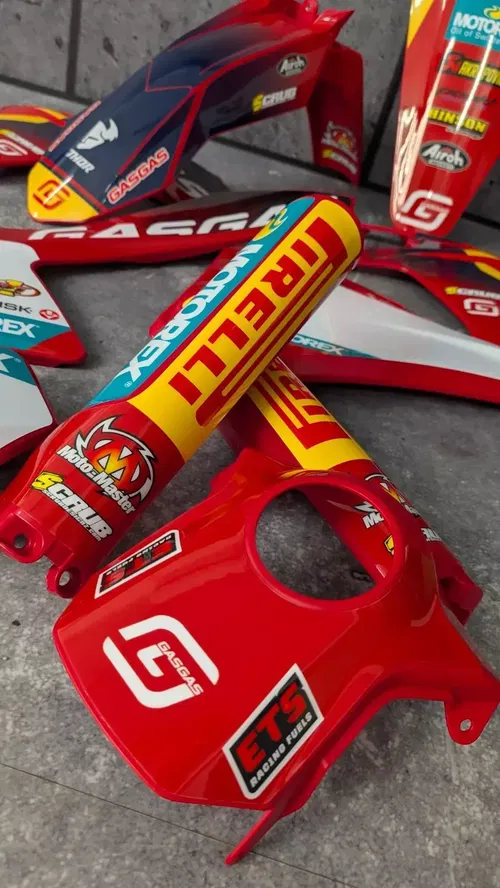 Plastics + Graphics GAS GAS MC MC-F 2024 2025 Factory replica