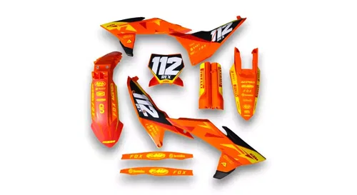 Plastics + Graphics KTM 2025 XC XC-F SX SX-F Custom Race Number + Name