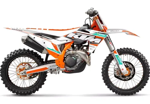 KTM 2023 2024 SX SX-F XC XC-F Graphics decals stickers kit | Custom race number