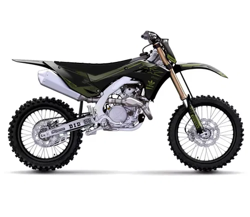 Kawasaki KX450 2024 2025 KX250 2025 Graphics Decals Stickers SCRUB