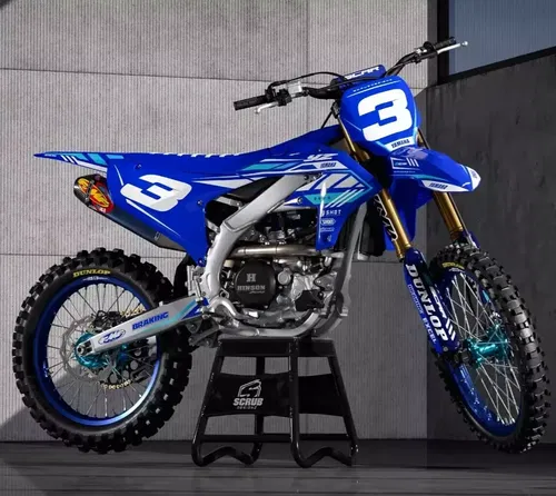 Plastics + Graphics Yamaha YZ450F 2023-2025 YZ250F 2024-2025 Custom race number