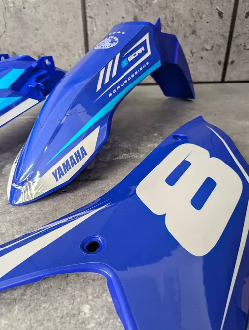 Plastics + Graphics Yamaha YZ450F 2023-2025 YZ250F 2024-2025 Custom race number