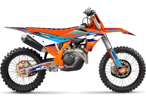 KTM 2023 2024 SX SX-F XC XC-F Graphics decals stickers kit | Custom race number