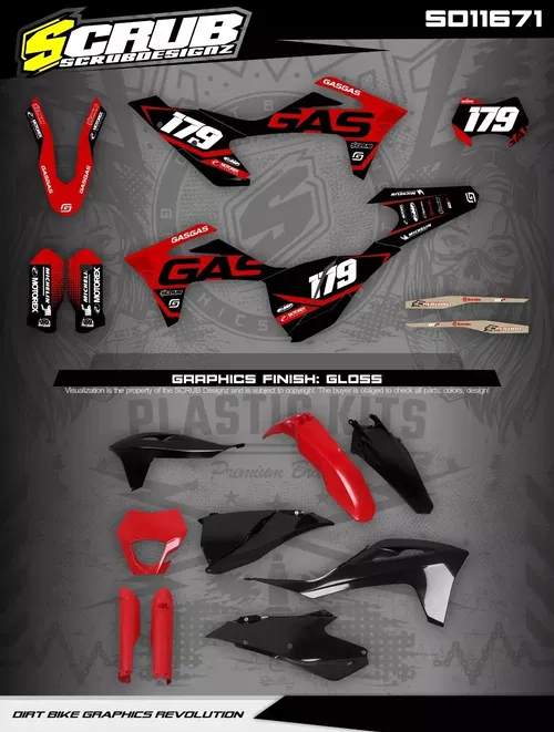 Plastics + Graphics GAS GAS EC EC-F 2021 2022 2023 250 300 350