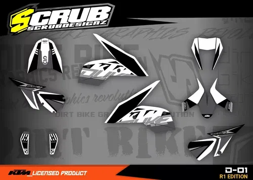 KTM Duke 690 2011 2012 2013 2014 2015 2016 2017 Graphics decals stickers