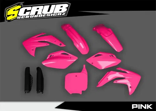 Honda CRF150R 2007-2024 Pink Plastic kit + fork guards CRF150RB
