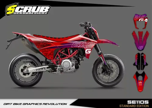 Gas Gas SM 700 Supermoto 2022 2023 Graphics decals stickers kit set