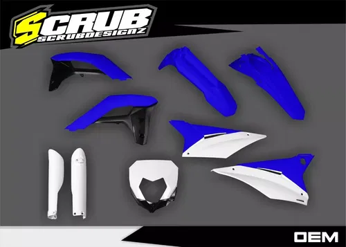 Plastics + Graphics Sherco SE SEF 2013-2016 Restyle Factory replica Fluo