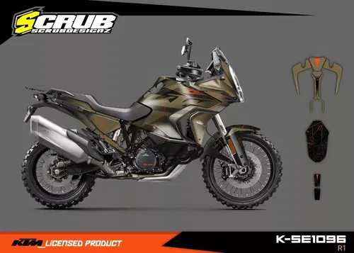 KTM Super Adenture R/S 1290  2021 2022 2023 Graphics decals stickers kit set
