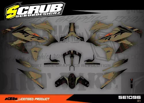 KTM Super Adenture R/S 1290  2021 2022 2023 Graphics decals stickers kit set