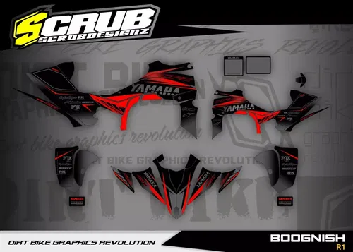 Graphics decals stickers Yamaha YFZ 450R Quad 2014-2025