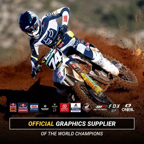 Yamaha WR250X Supermoto 2007-2021 Graphics decals stickers