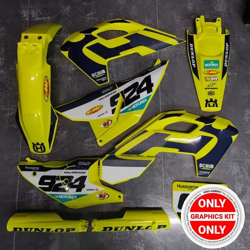 Graphics 2025 Husqvarna TC FC FX TX + Grip