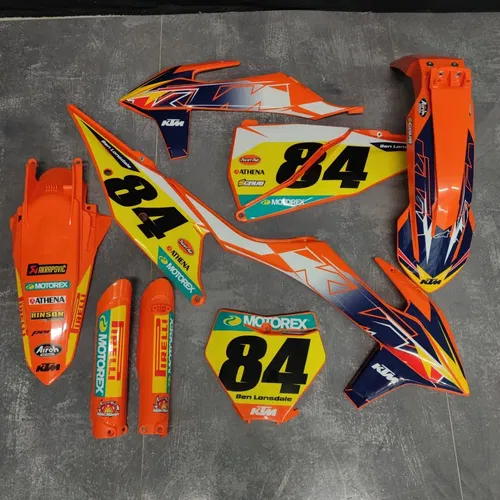 Plastics + Graphics KTM 2019 2020 2021 2022 SX SX-F XC XC-F custom race number