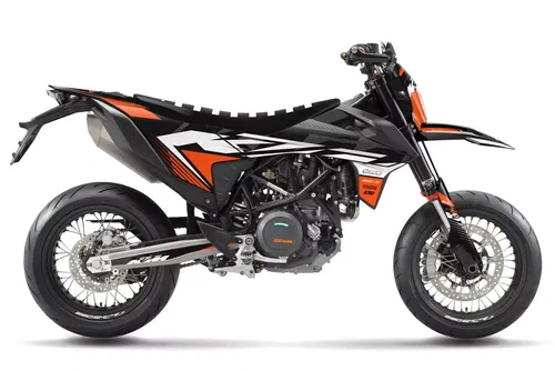 Graphics Kit KTM 690 SMC R 2019 2020 2021 2022 2023 Decals Supermoto SCRUB