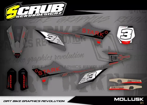 Plastics + Graphics STARK VARG 2022 2023 2024 Motocross electric dirt bike