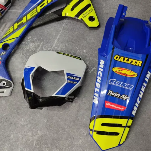 Plastics + Graphics Sherco SE SEF 2017-2023 Factory replica Fluo