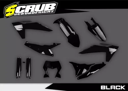 Plastics + Graphics KTM 2024 2025 XC-W XCF-W EXC EXC-F decals stickers kit