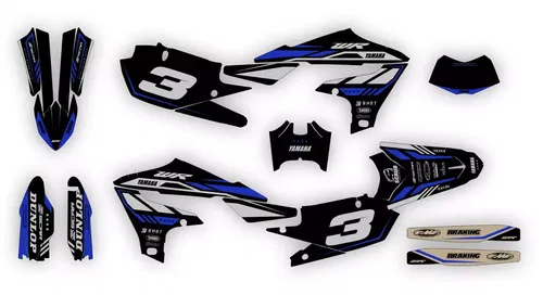 Yamaha WR250F 2015-2019 WR450F 2016-2018 WRF Graphics Decals Stickers kit set