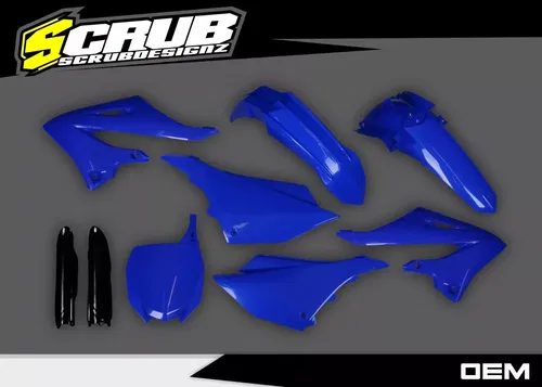 Plastics + Graphics Yamaha YZ125 YZ250 2022 2023 2024 2025 Custom race number